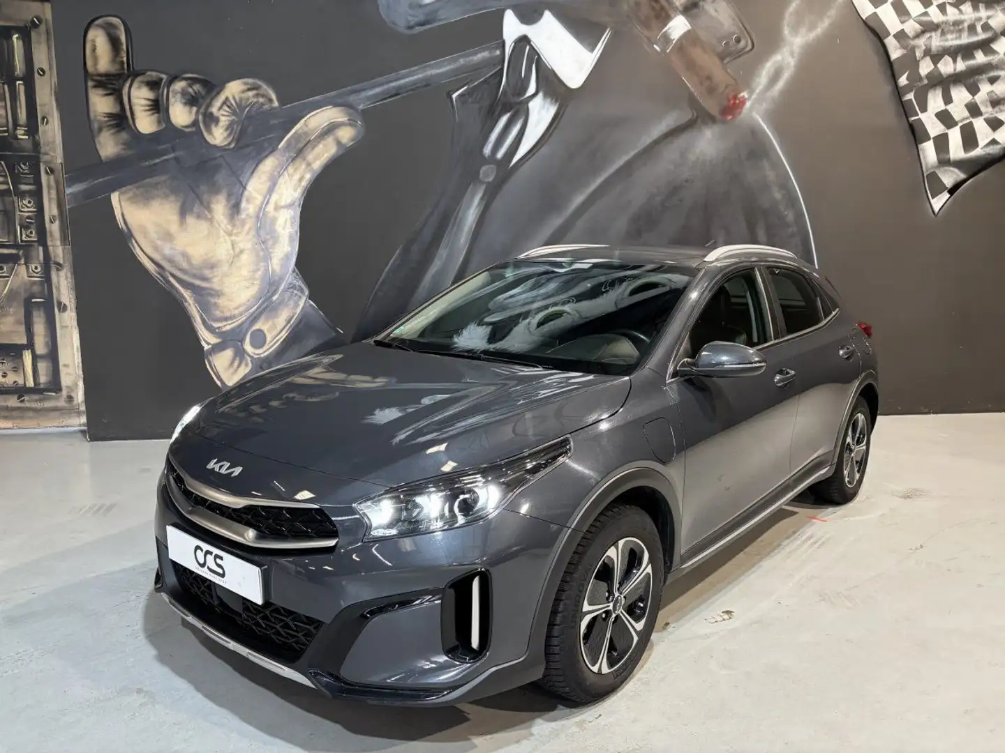 Kia XCeed 1.6 GDI PHEV ACTIVE 1ere Main Gris - 2