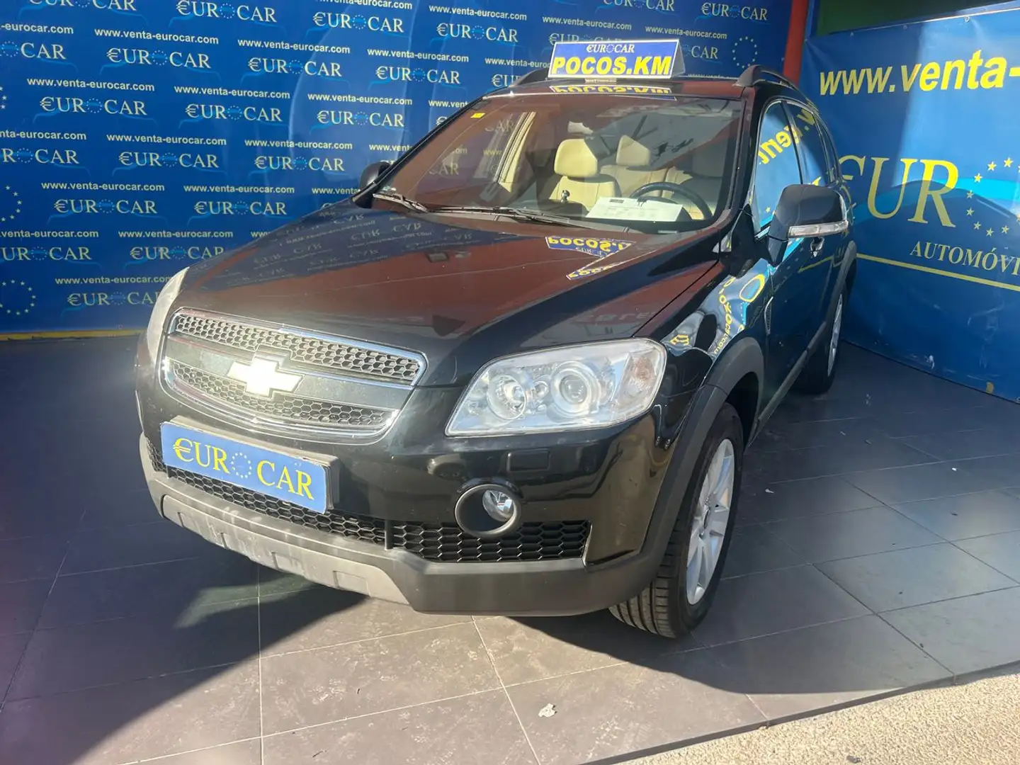 Chevrolet Captiva 2.0VCDi LT 7 pl. Zwart - 2