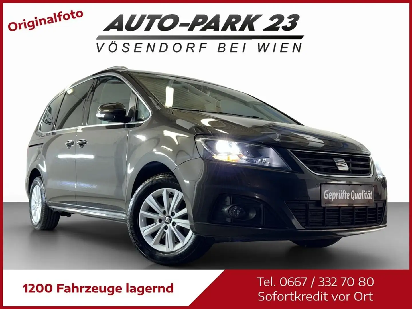 SEAT Alhambra 2.0 TDI Executive*NAVI*7.SITZER*MOD2017 Grau - 2
