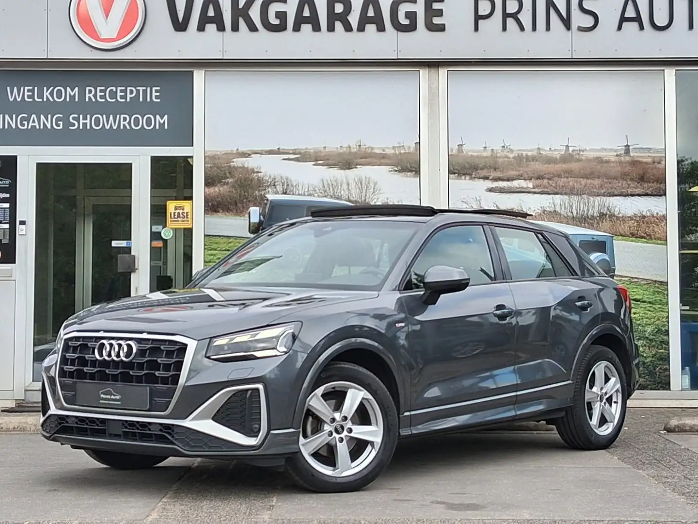 Audi Q2 35 TFSI S Edition |PANO|ADAPT CRUISE|VIRTUAL|TREKH Grijs - 1