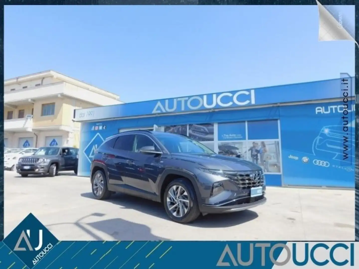 Hyundai TUCSON 1.6 CRDI 48V XLine Carplay Navi Gris - 1