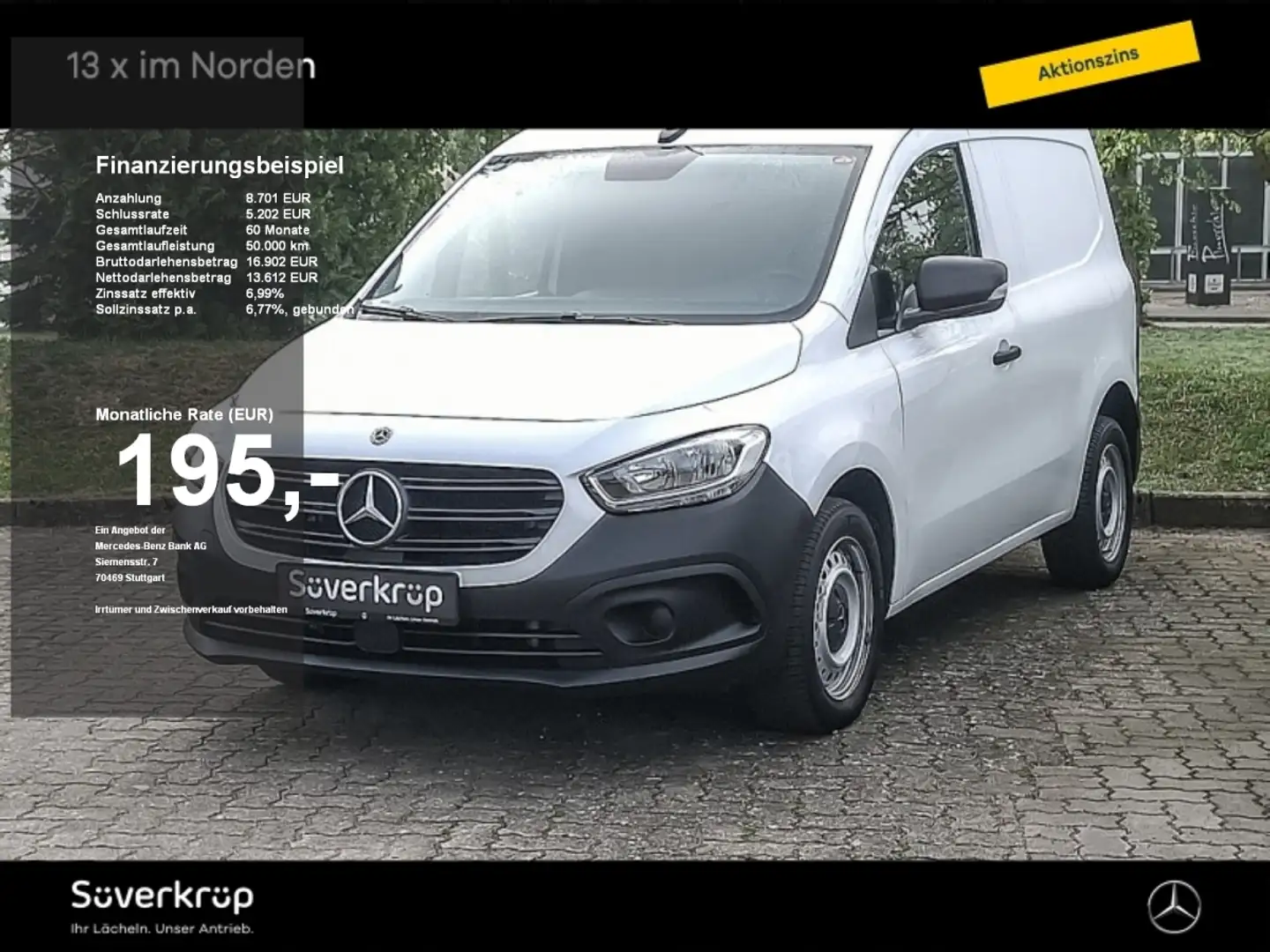 Mercedes-Benz Citan 112 CDI KASTEN LANG KLIMA Blanco - 1