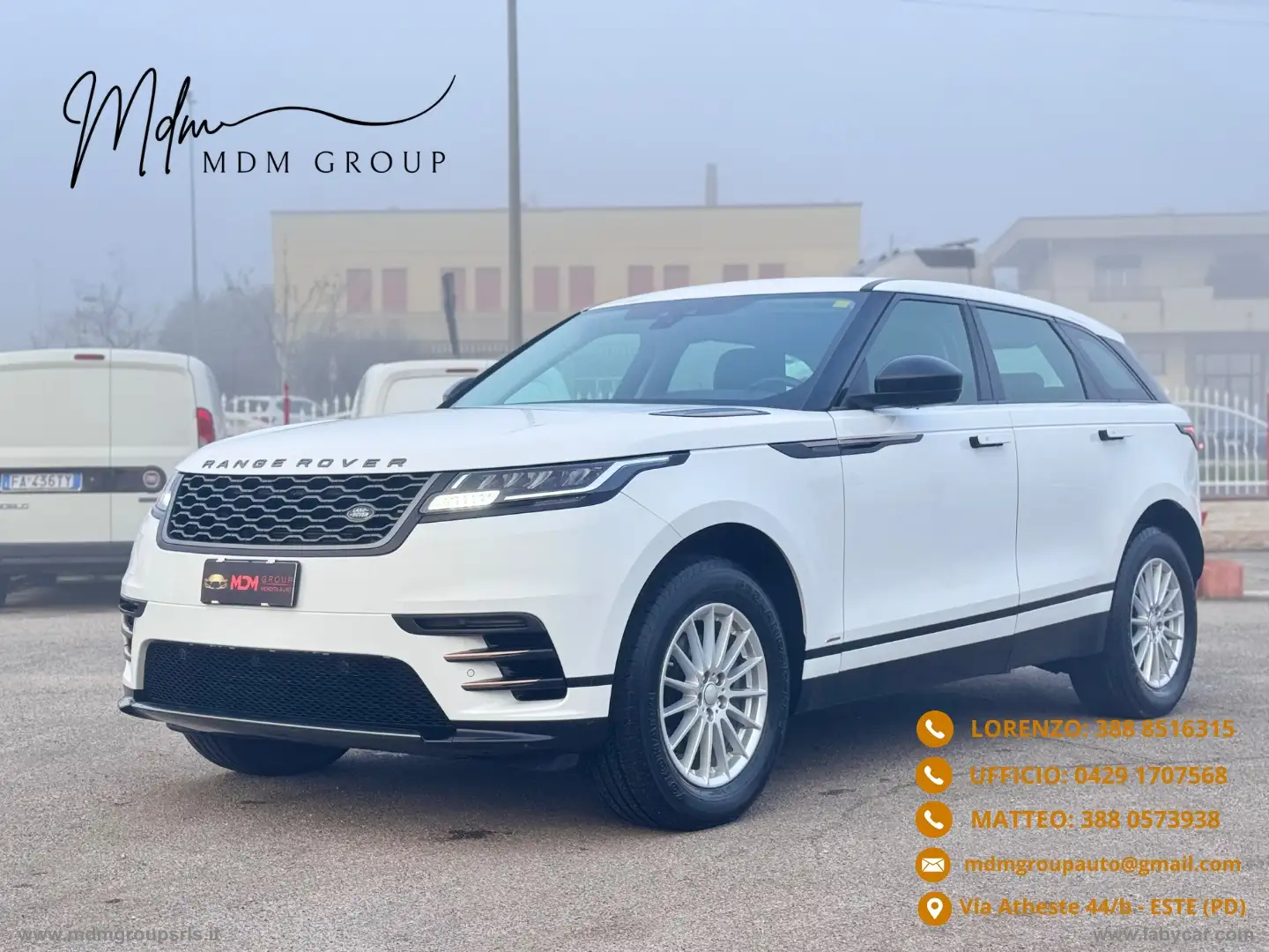 Land Rover Range Rover Velar RR Velar 2.0D 240 I4 R-Dynamic HSE Blanc - 1