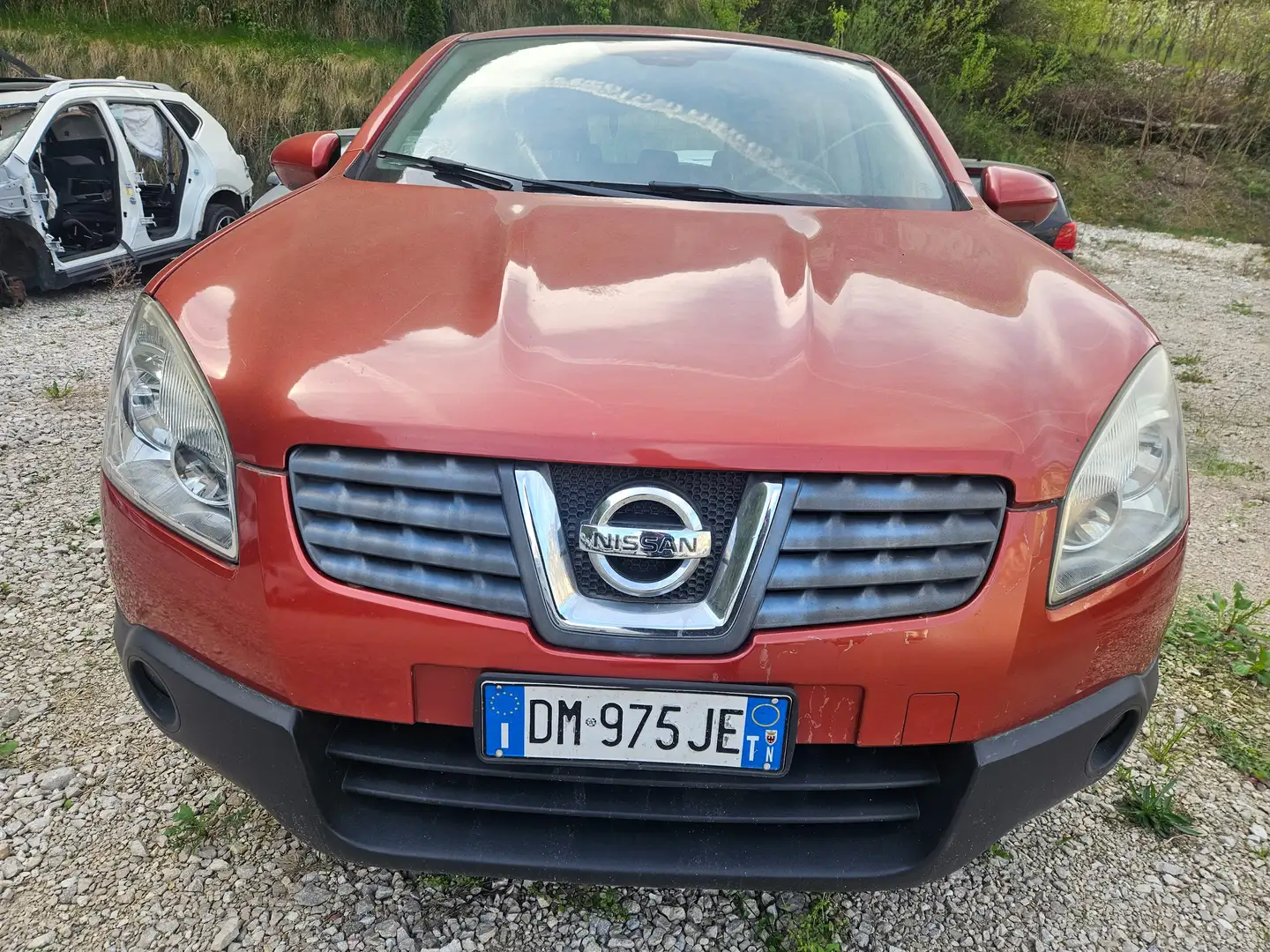 Nissan Qashqai 2,0DCI TEKNA 150PS PERFEKT!!!2JAHRE TÜV NEUE!!! Pomarańczowy - 1