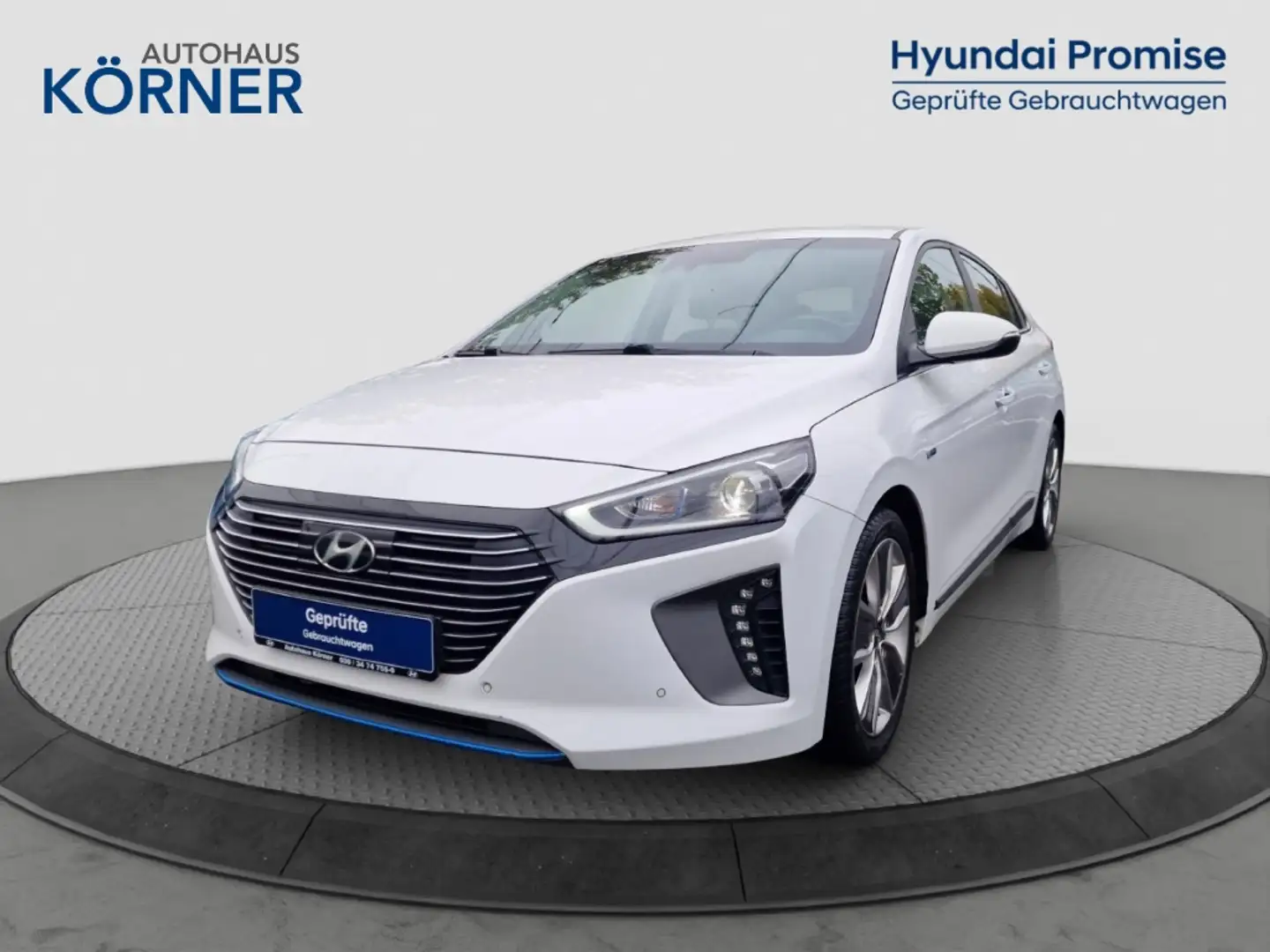 Hyundai IONIQ Hybrid PREMIUM 1.6 T-GDi *BIXENON*KEYLESS*LEDER* Weiß - 2