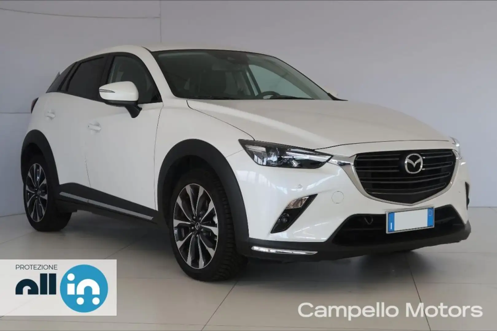 Mazda CX-3 CX-3 1.8 d Exceed 2wd 115cv auto my18 Bianco - 1