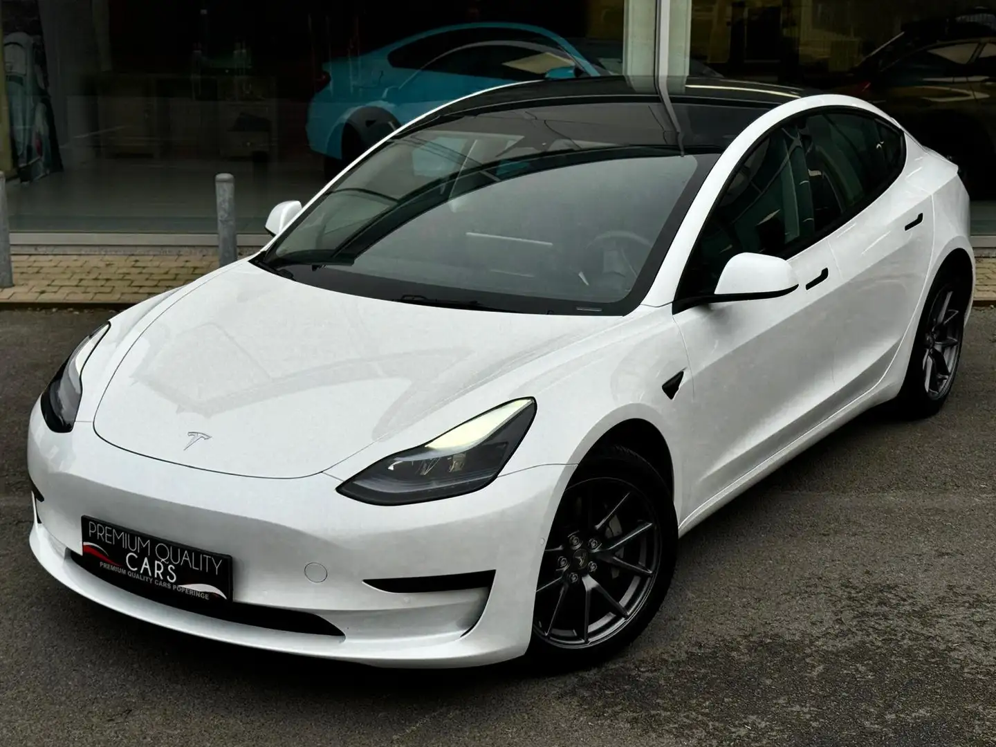 Tesla Model 3 23.099€+BTW / AUTO PILOT / MEMORY / PANO / 8CAM Bílá - 2