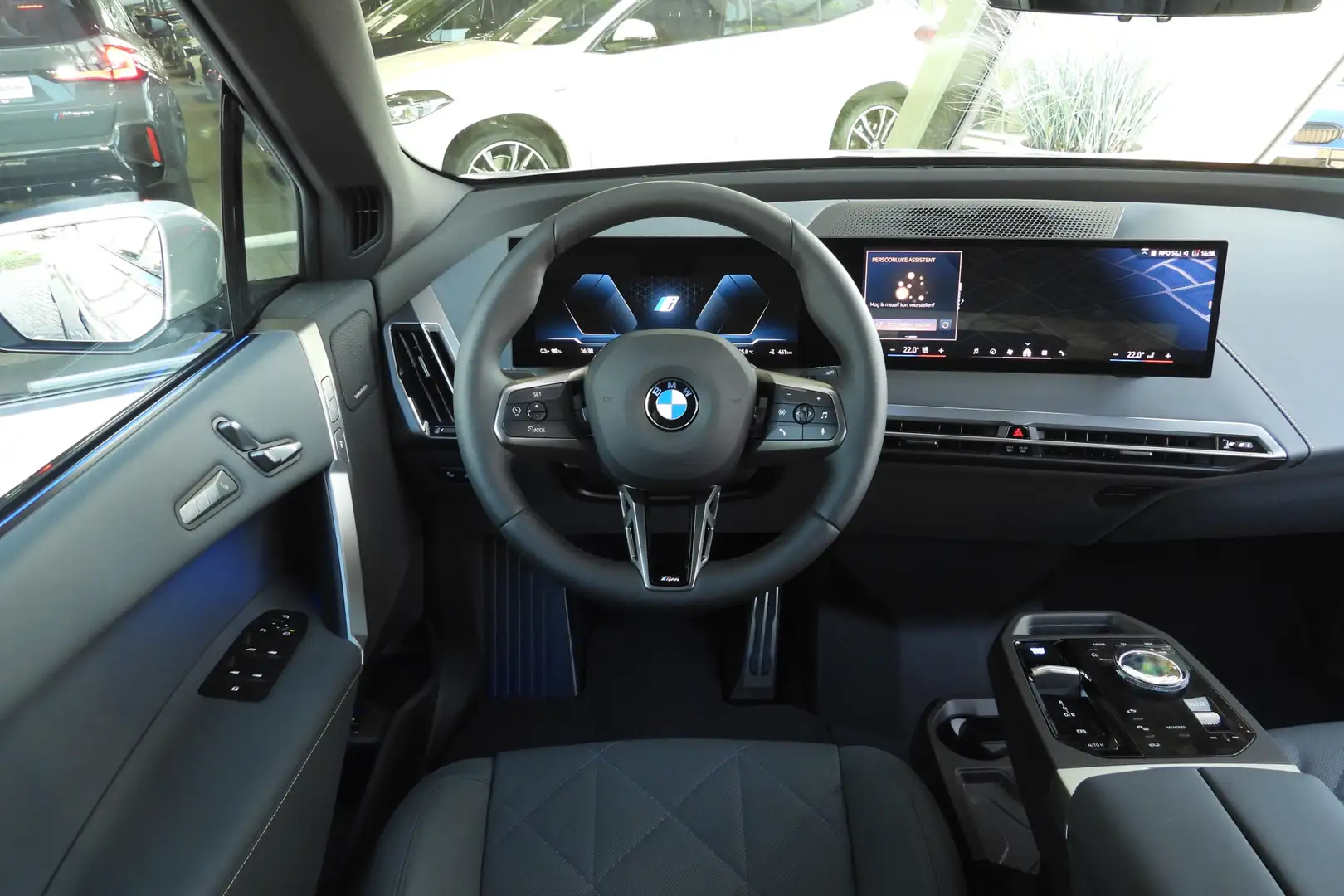 BMW iX xDrive45 M Sport / Trekhaak / M Multifunctionele S Gris - 2
