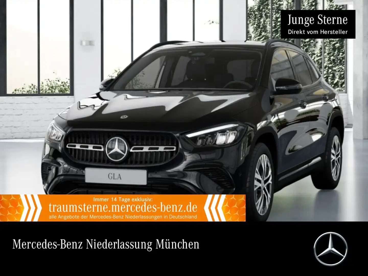 Mercedes-Benz GLA 200 PROGRESSIVE+NIGHT+LED+KAMERA+7G Schwarz - 1