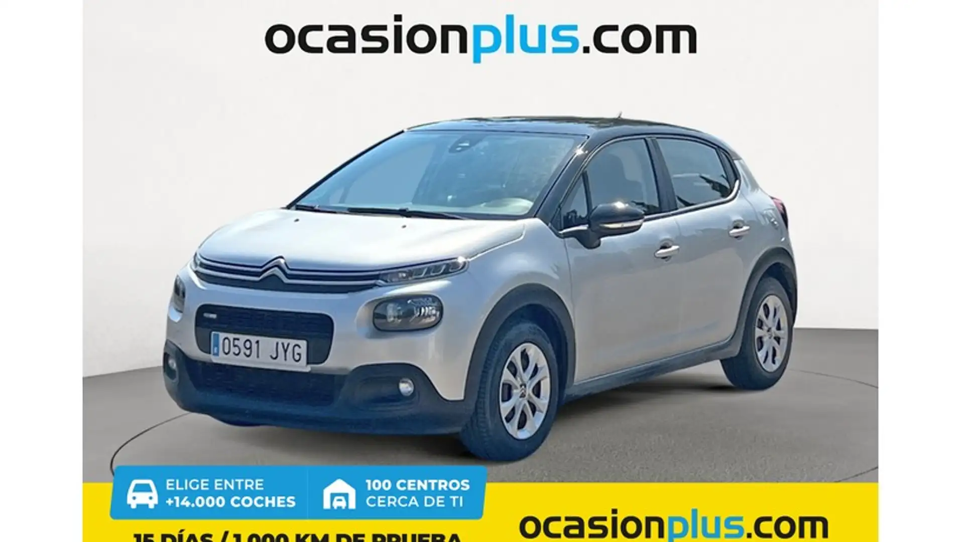 Citroen C3 1.2 PureTech S&S Feel 83 Gris - 1