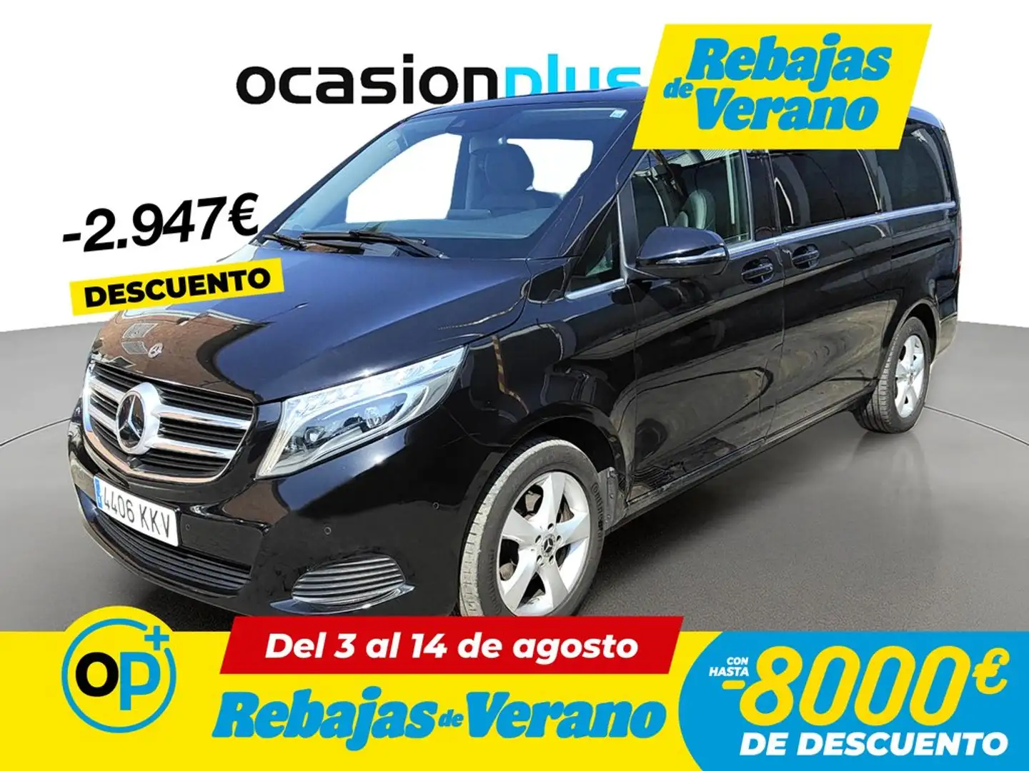 Mercedes-Benz V 220 220d Largo Avantgarde 7G Tronic Negro - 1