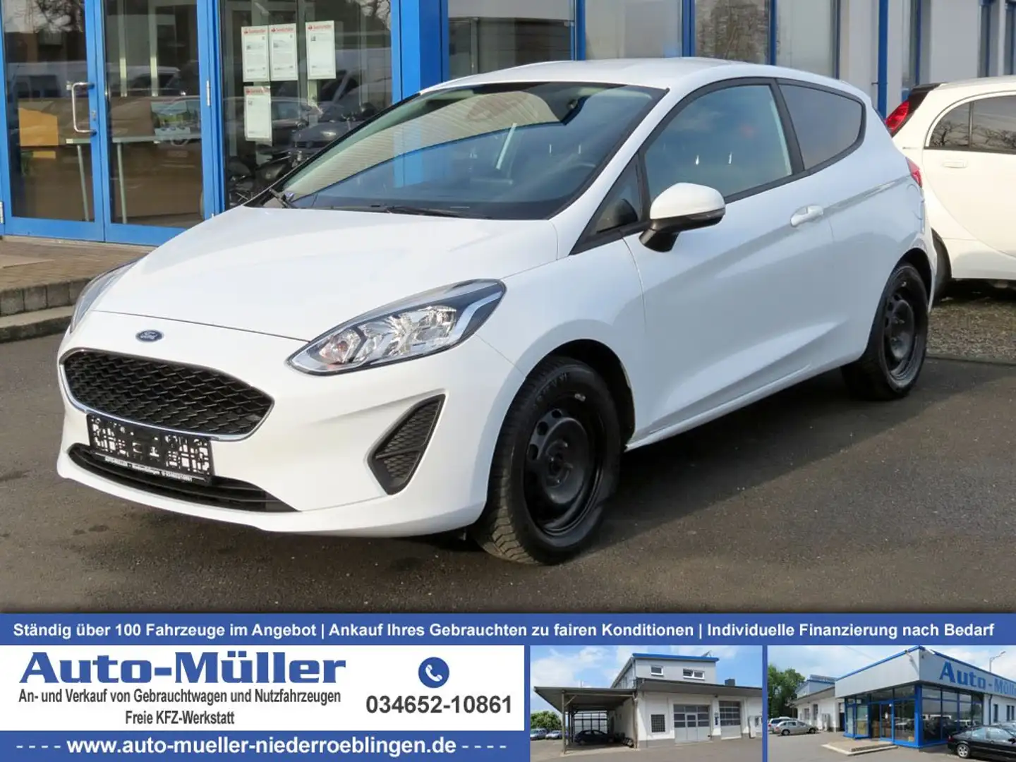 Ford Fiesta Cool & Connect Winter-Paket Alb - 1