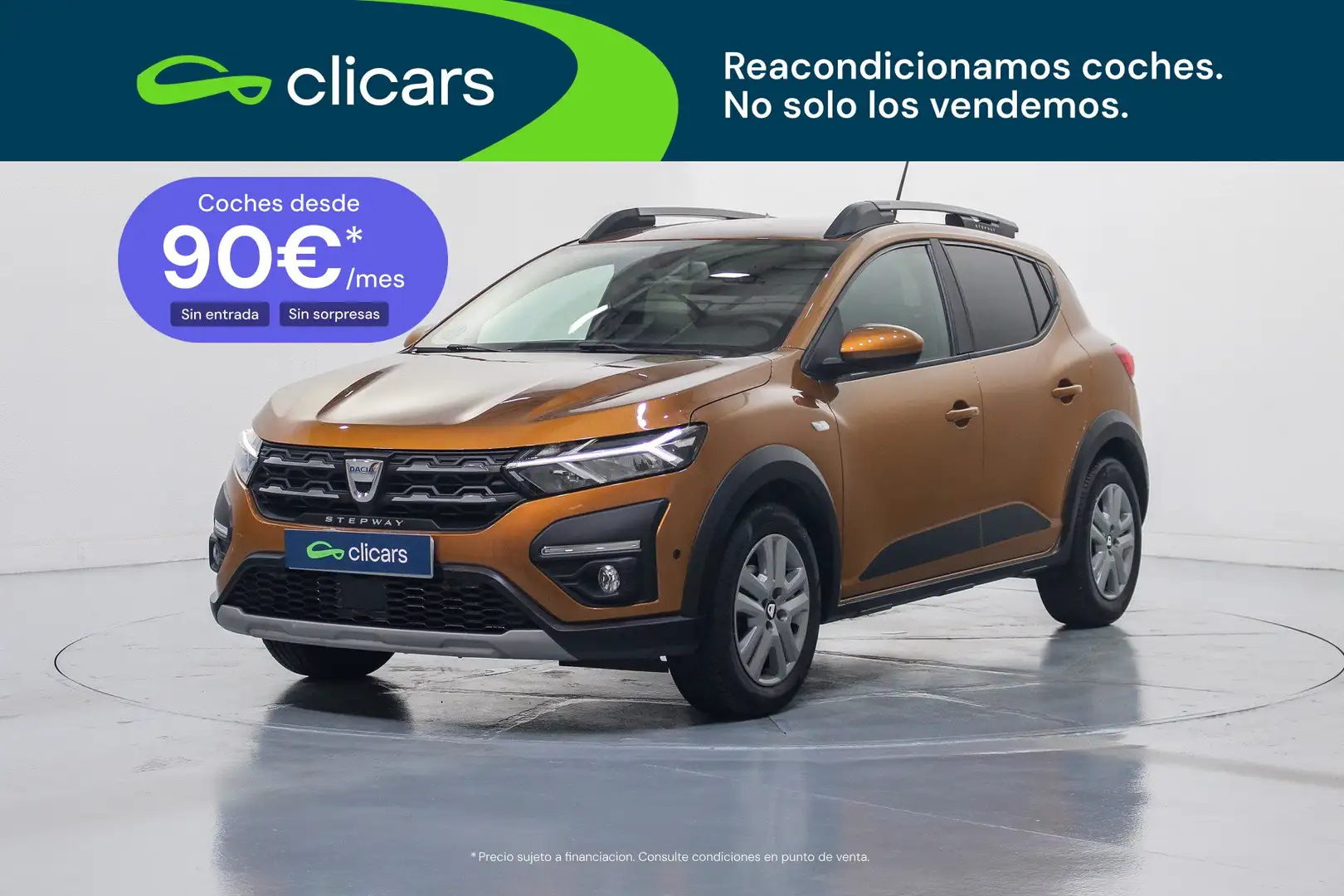 Dacia Sandero Stepway ECO-G Comfort 74kW Naranja - 1