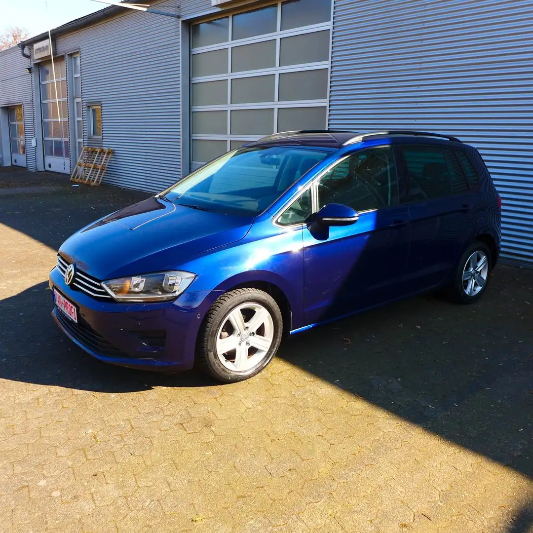 Volkswagen Golf Sportsvan Sportsvan Comfortline mit Standheiz.erst 46 tkm. Albastru - 2