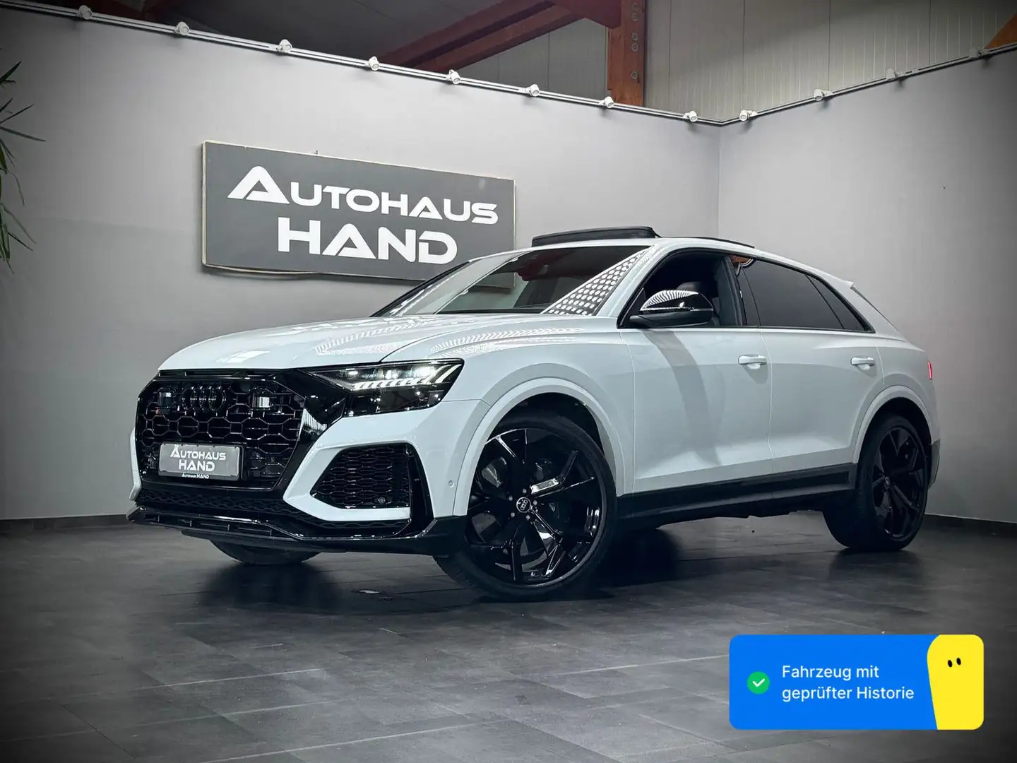 Audi RS Q8 *CARBON*MATRIX*ALLRADLENKUNG*HEAD-UP*2.HAND* Weiß - 1