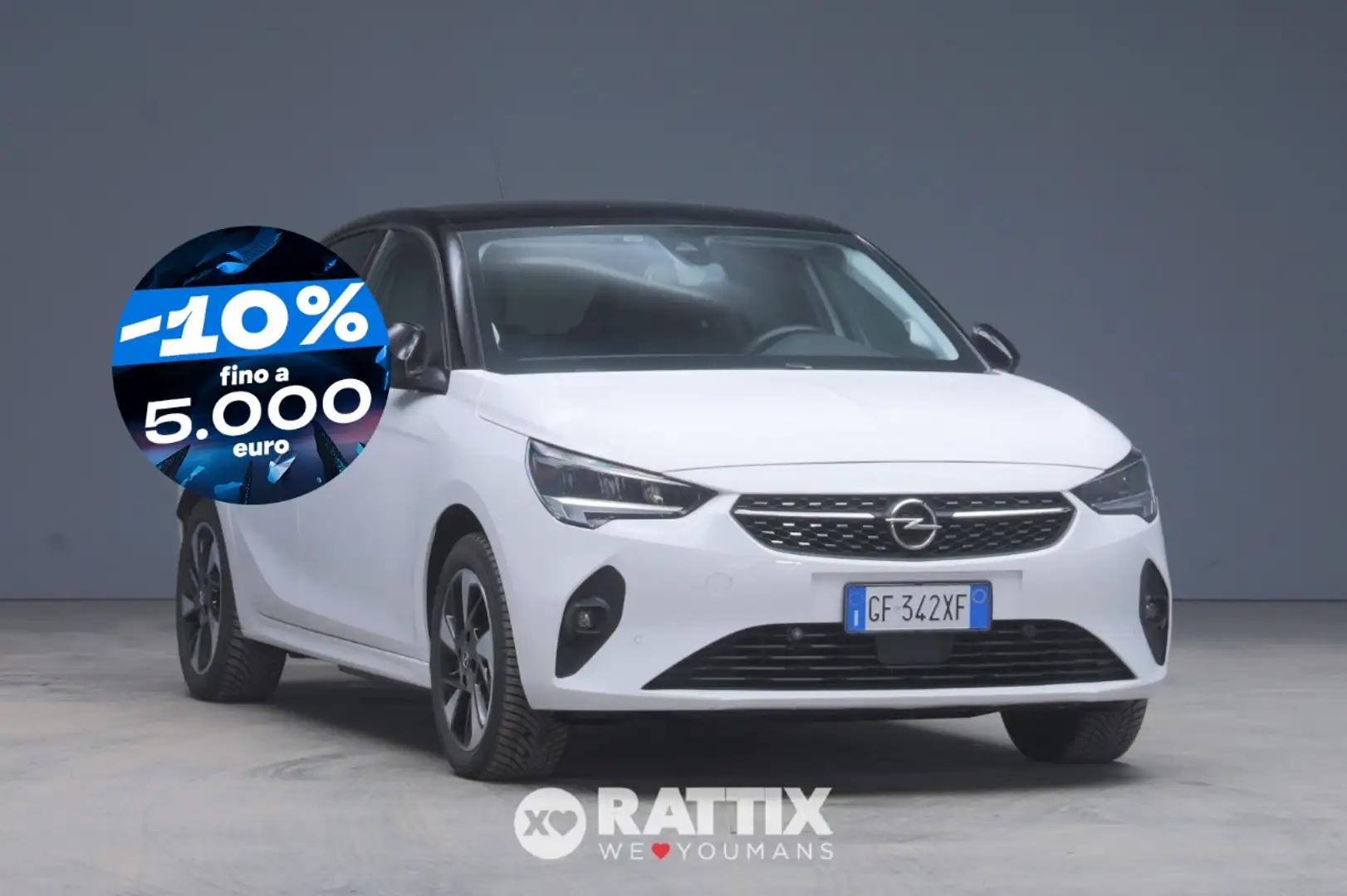 Opel Corsa-e motore elettrico 57kW Elegance Blanc - 1