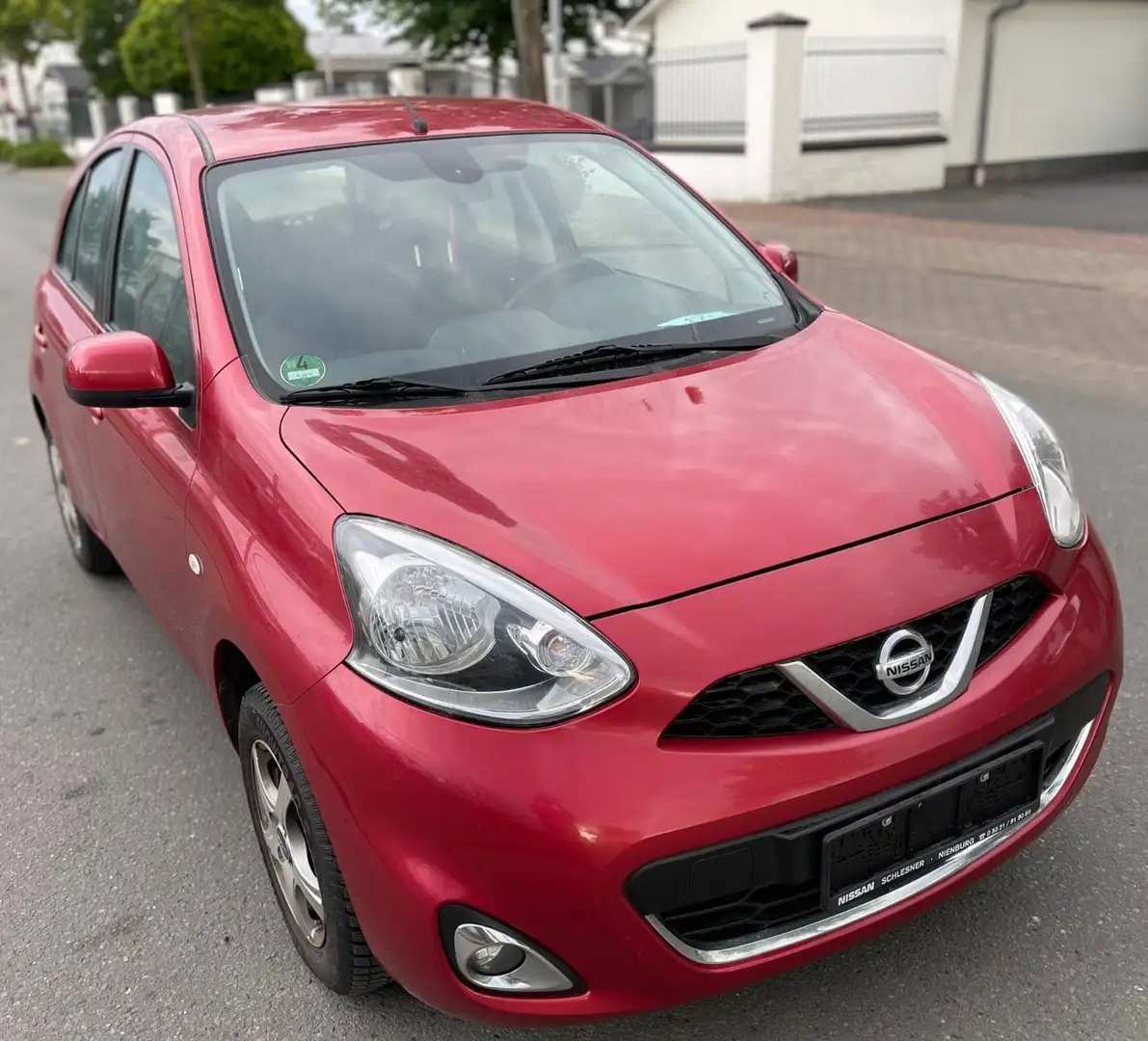 Nissan Micra 1.2 Acenta,Klimaautomatik,Sitzhei,46.000Km Rot - 2