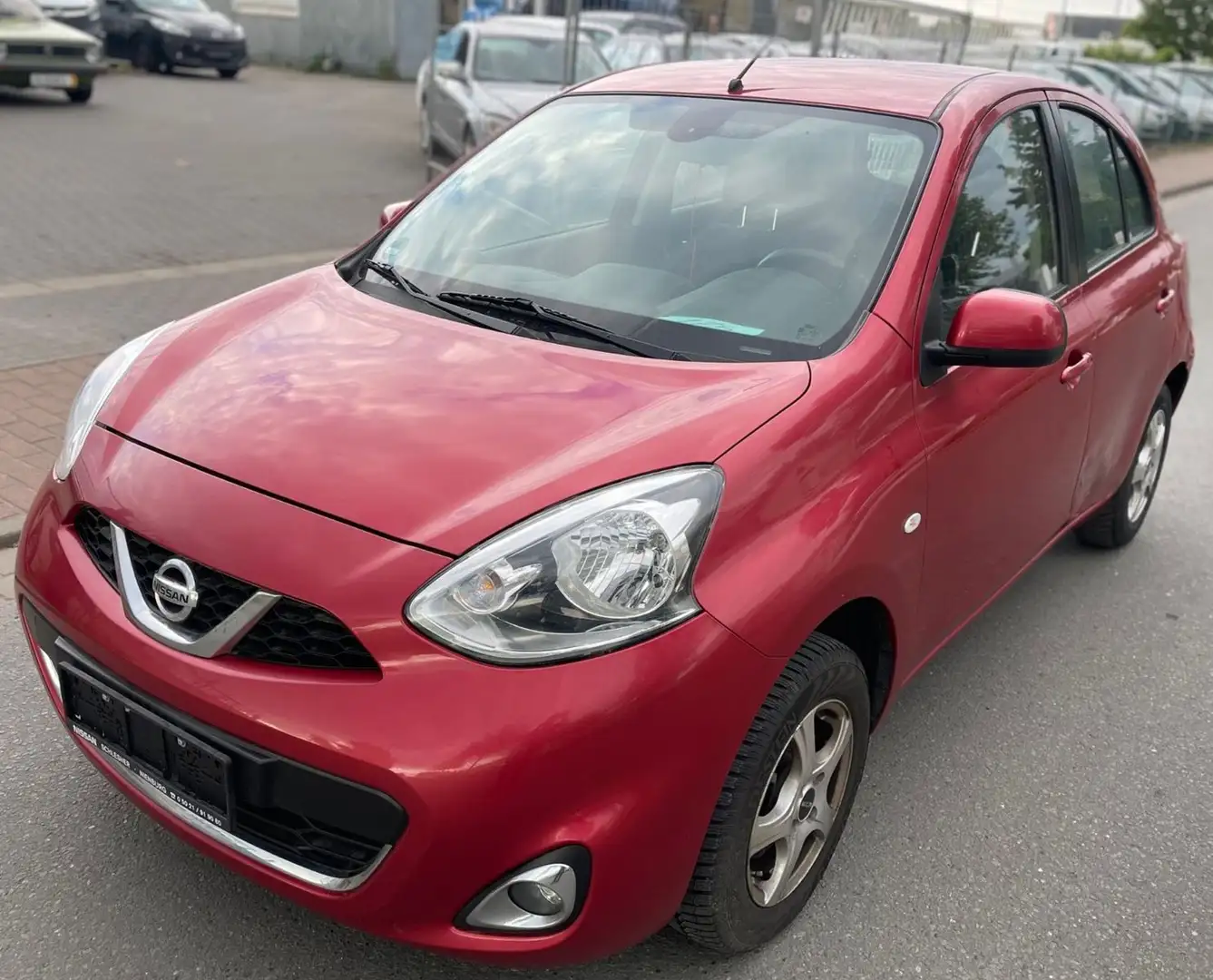Nissan Micra 1.2 Acenta,Klimaautomatik,Sitzhei,46.000Km Rot - 1