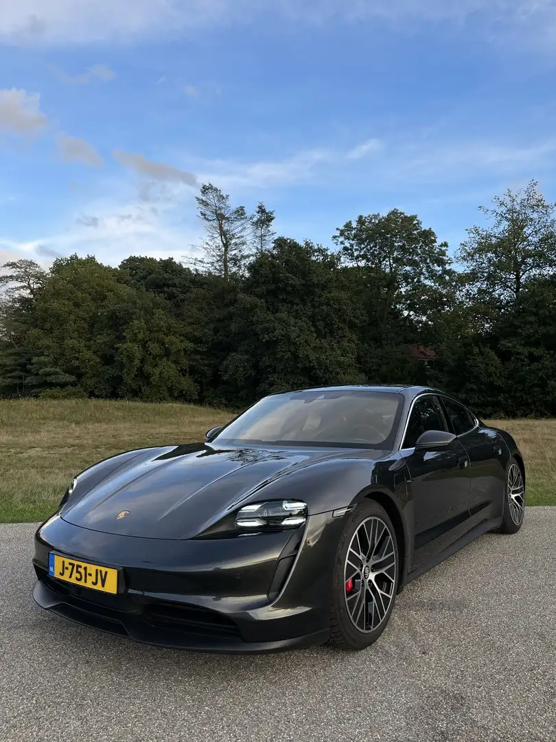 Porsche Taycan Performance 93.3 kwh inc accupakket Gri - 1