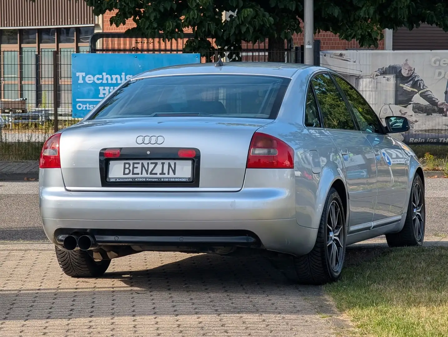Audi A6 Lim. 2.4*LPG GASANLAGE*LEDER*TEMPOMAT !! Argent - 2
