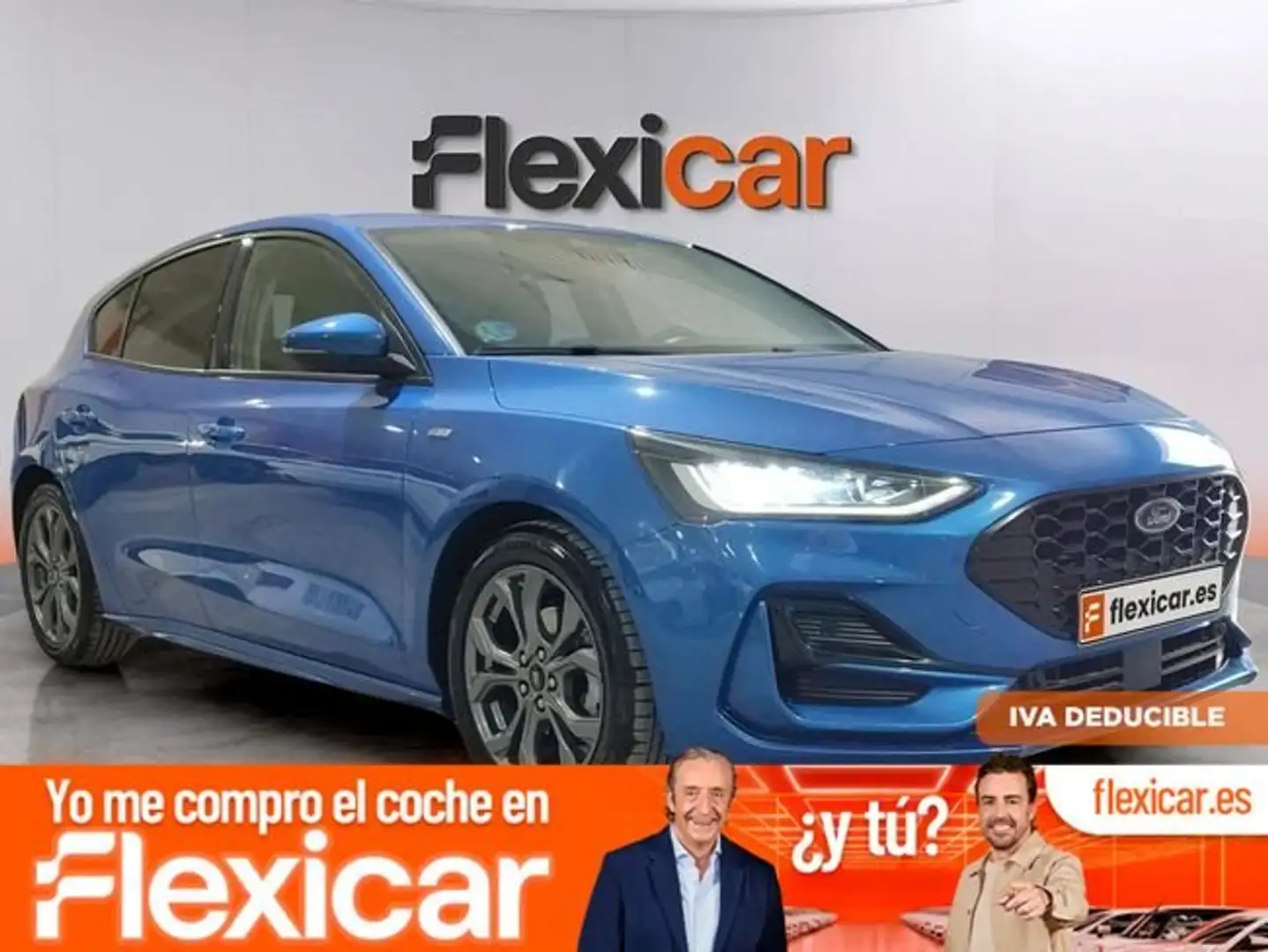 Ford Focus 1.0 Ecoboost MHEV 92kW ST-Line Azul - 1