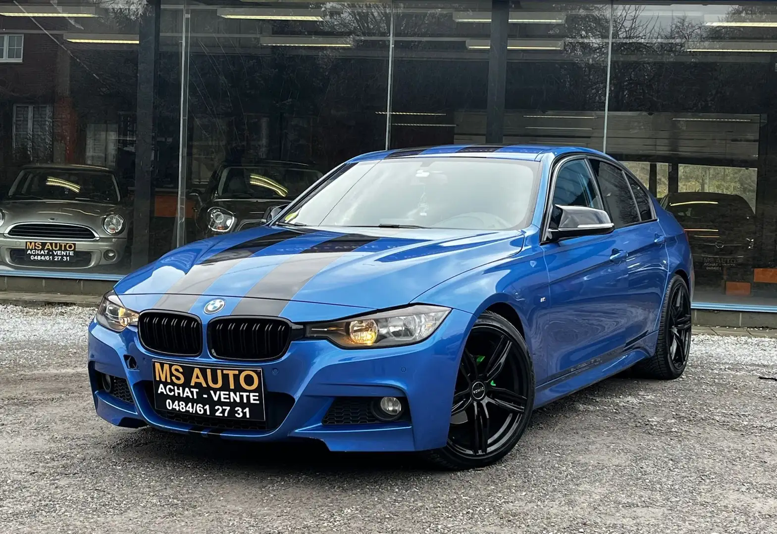 BMW 316 316 d M performance full options Bleu - 1