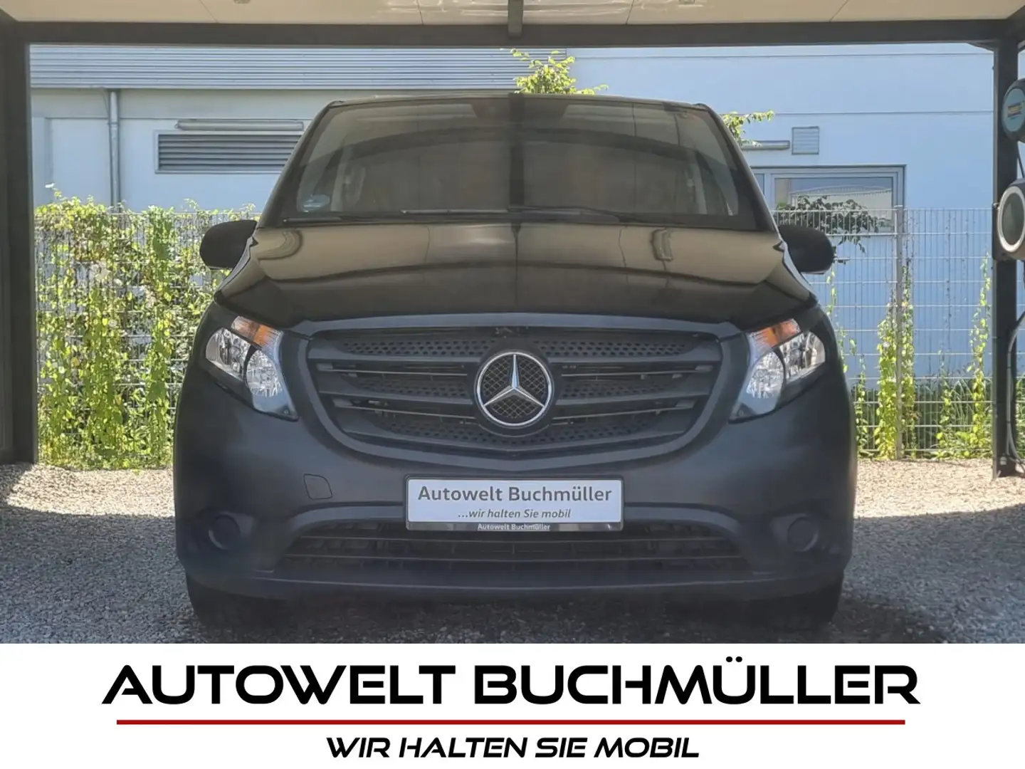 Mercedes-Benz Vito 9-SITZER,LEDER,KAMERA,NAVI,ACC !! HAGEL !! Klima Zwart - 1