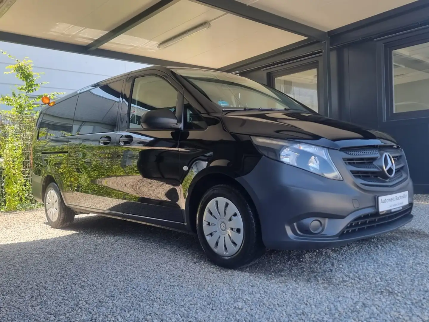 Mercedes-Benz Vito 9-SITZER,LEDER,KAMERA,NAVI,ACC !! HAGEL !! Klima Zwart - 2
