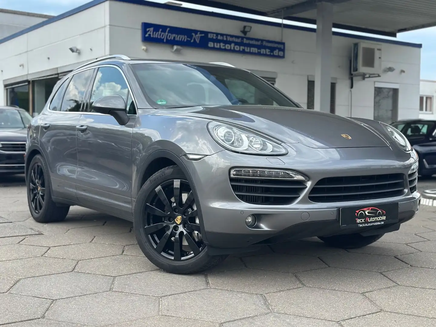Porsche Cayenne S Diesel 4.2V8 BOSE/Luftfahrwerk/NAVI Grau - 1