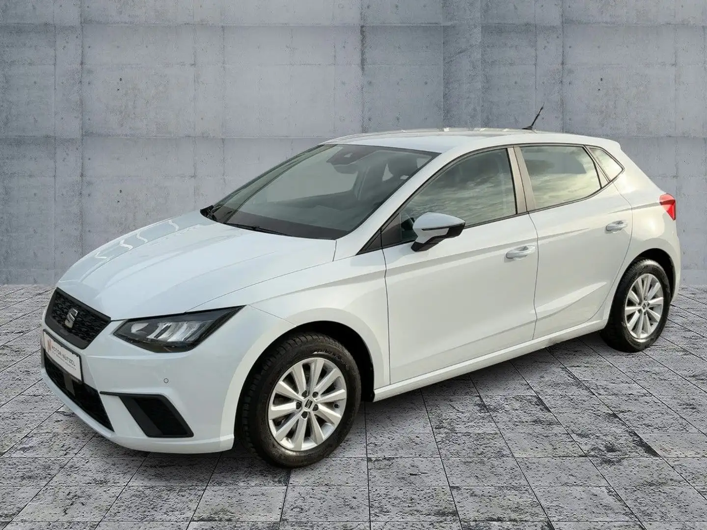 SEAT Ibiza 1.0 TSI DSG STYLE LED+NAVI+APP+SHZ+RFK+GRA Weiß - 2