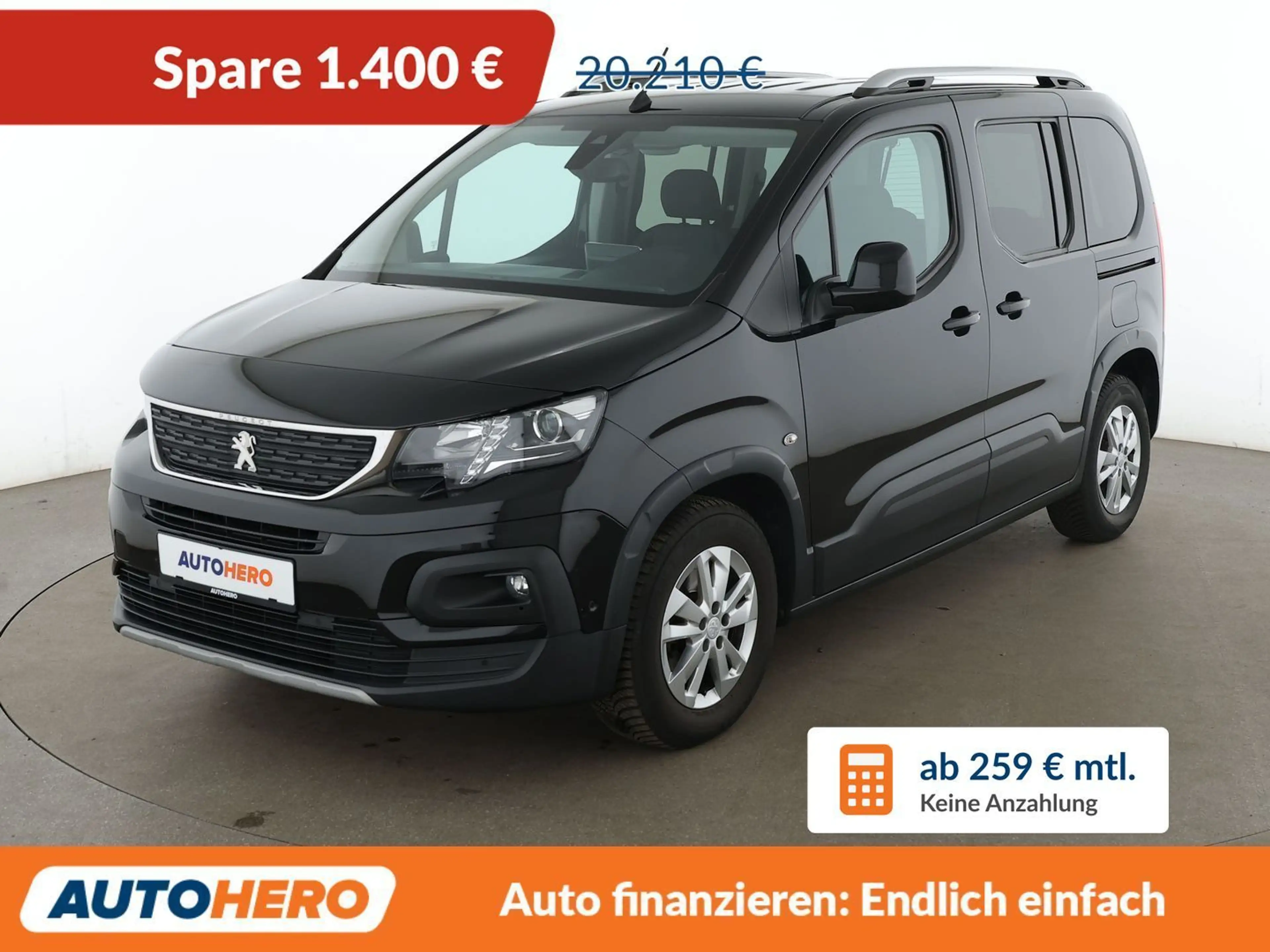 Peugeot Rifter 1.5 Blue-HDi Allure L1 Aut*NAVI*TEMPO*CAM*PDC*SHZ*