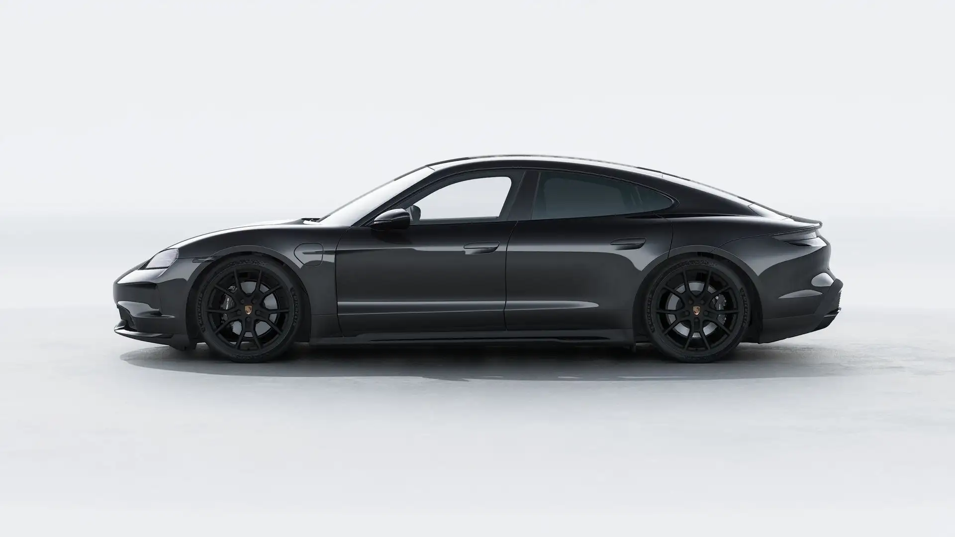 Porsche Taycan Black Edition Zwart - 2