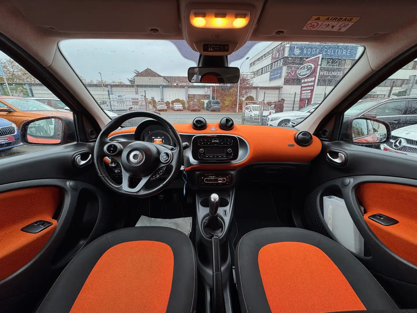 smart forFour TÜV AU NEU*KLIMA*ALUFELGEN*ALLWETTER*TEMPOMAT Orange - 2
