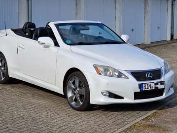 IS 250C | Cabrio V6 | topgepflegt | Weiß/Schwarz | 8-fach bereift