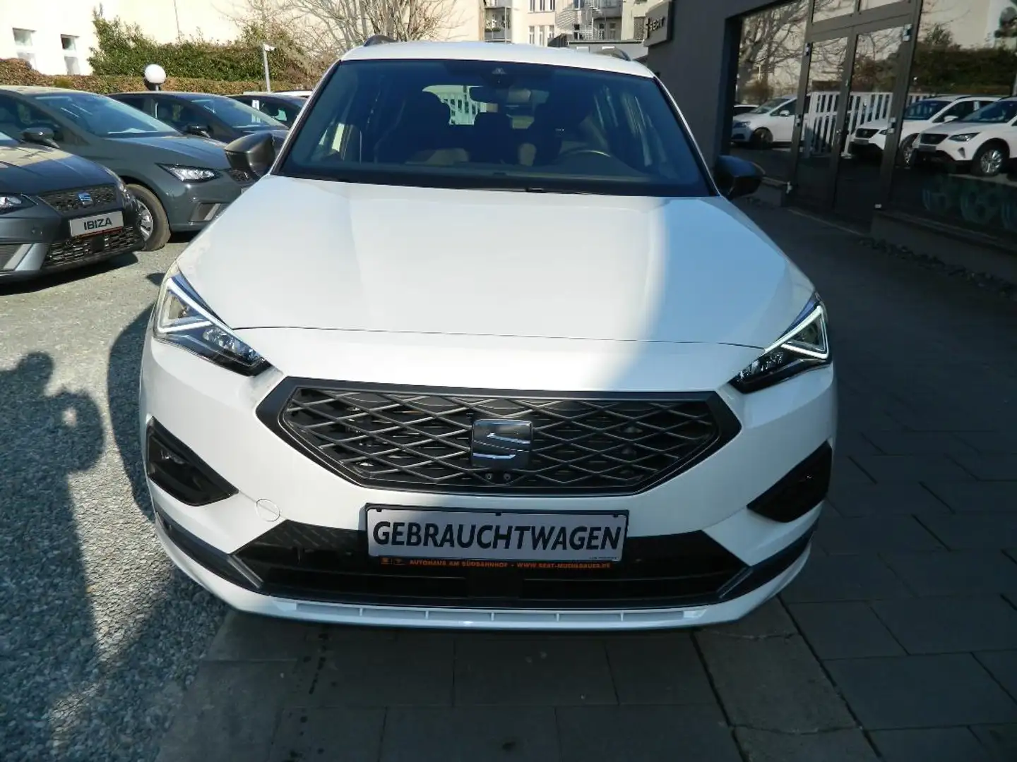 SEAT Tarraco FR 2.0 TDI DSG AHK/Sitzheiz/Navi/PDC/Fahrassist XL Blanc - 2