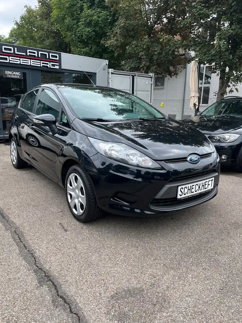 Ford Fiesta Trend*1.HAND*KLIMA*SCHECKHEFT* Noir - 1