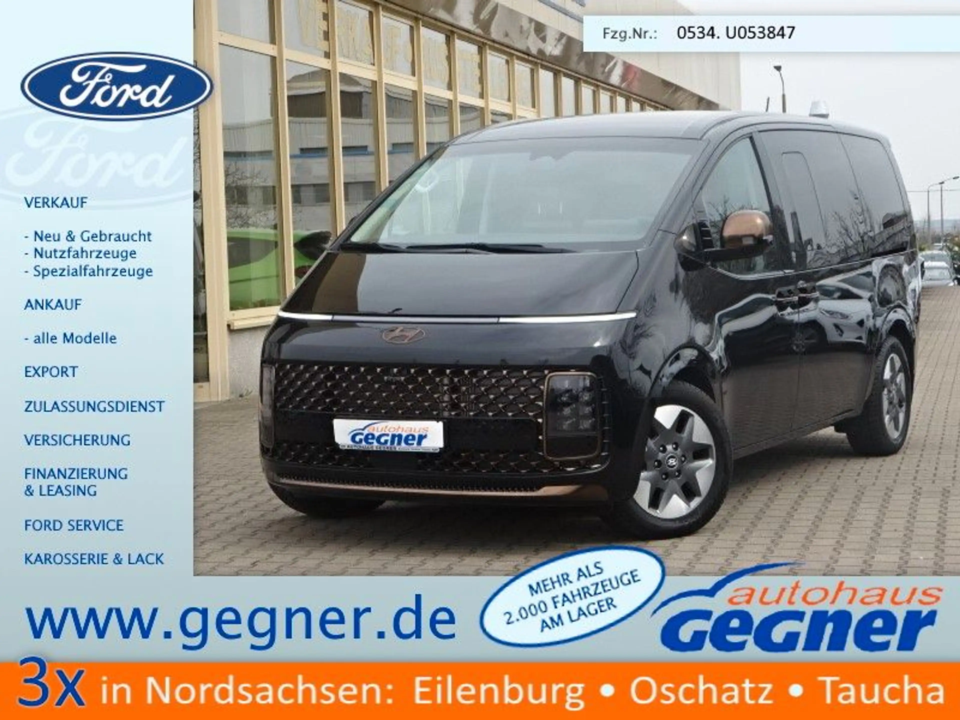 Hyundai STARIA 177PS Autm. Signature 4WD Navi Leder ACC