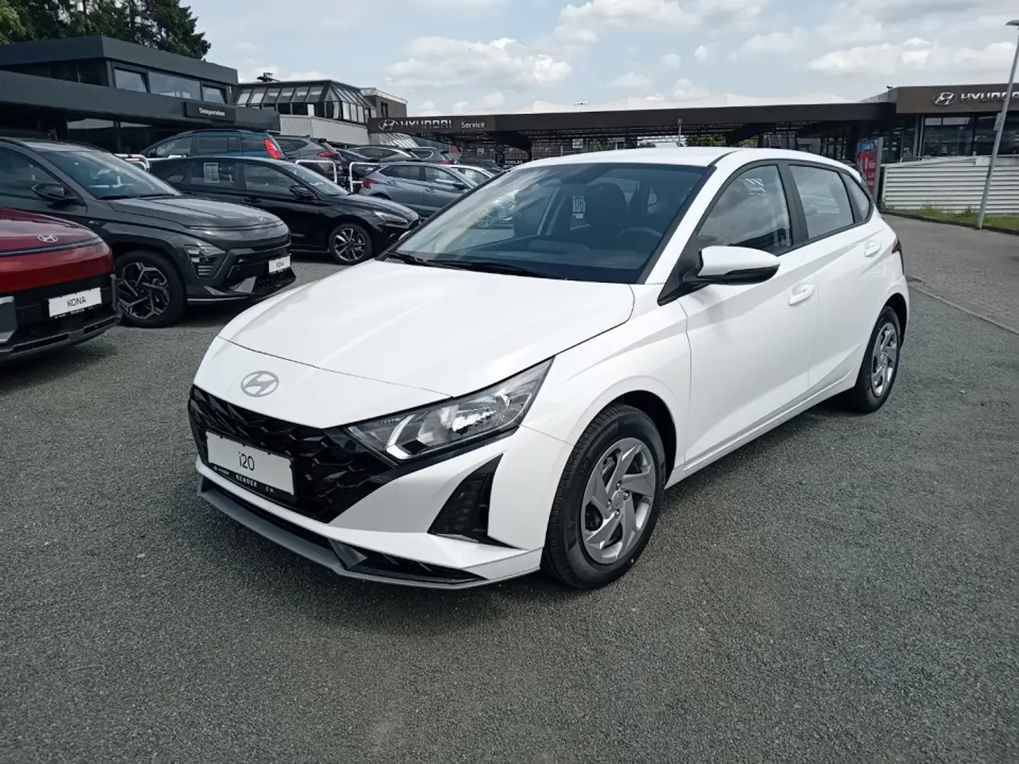 Hyundai i20 1.0 T-GDI Select, Funktionspaket Weiß - 1
