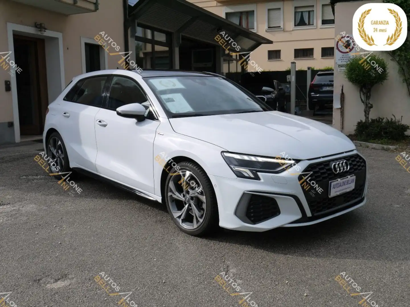 Audi A3 SPB 35 TDI Stronic S line edition TETTO APRIBILE Blanco - 1