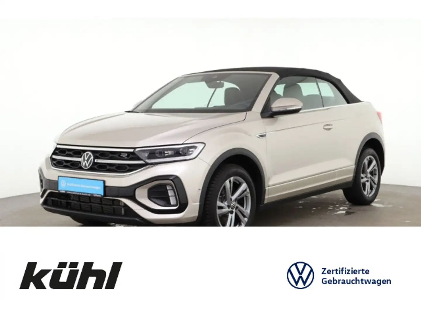 Volkswagen T-Roc 1.5 TSI R-Line IQ.Light ACC DCC Silber - 1