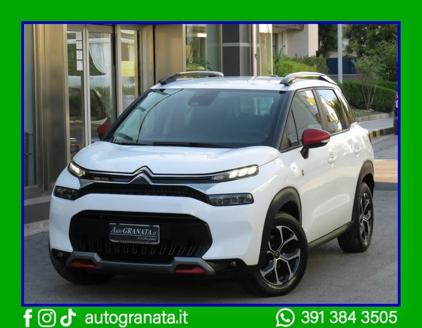 Citroen C3 Aircross 1.2 PureTech 110cv S&S C-Series Bianco - 1