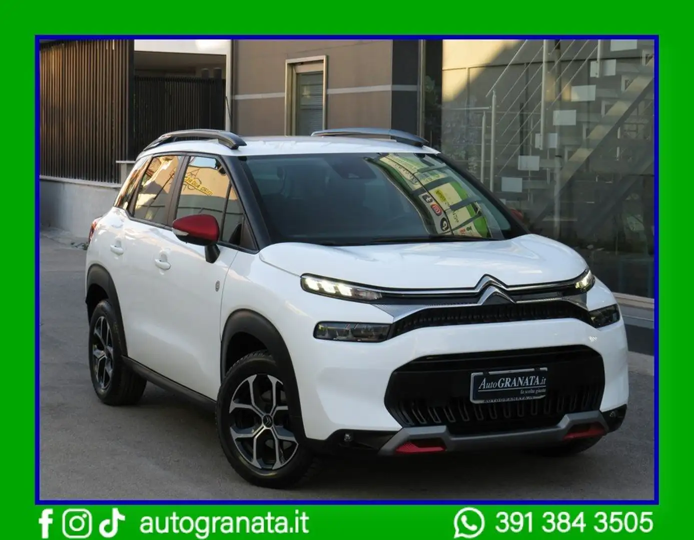 Citroen C3 Aircross 1.2 PureTech 110cv S&S C-Series Bianco - 2