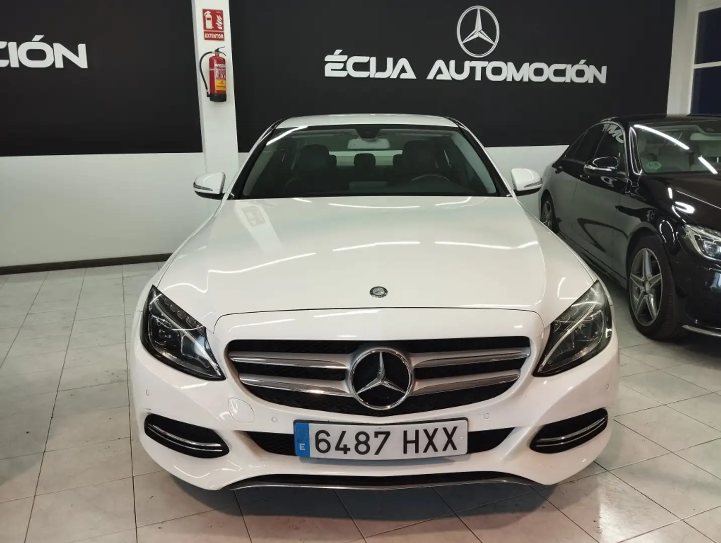 Mercedes-Benz MERCEDES-BENZ Clase C Berlina  Automático de 4 Pu Blanc - 1