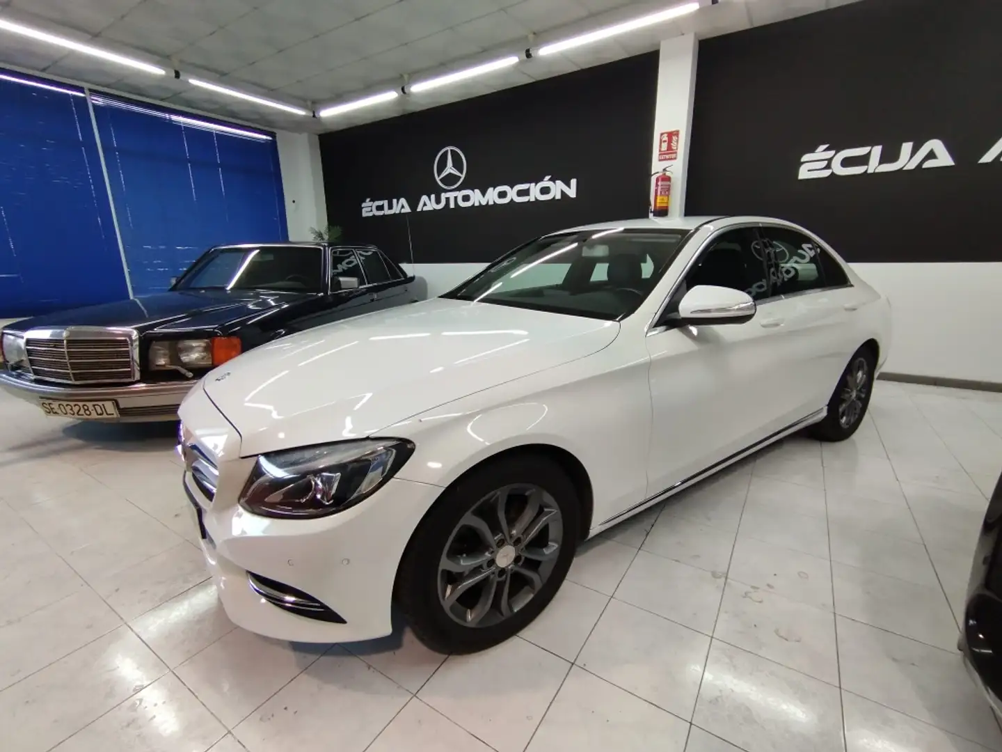 Mercedes-Benz MERCEDES-BENZ Clase C Berlina  Automático de 4 Pu Blanc - 2