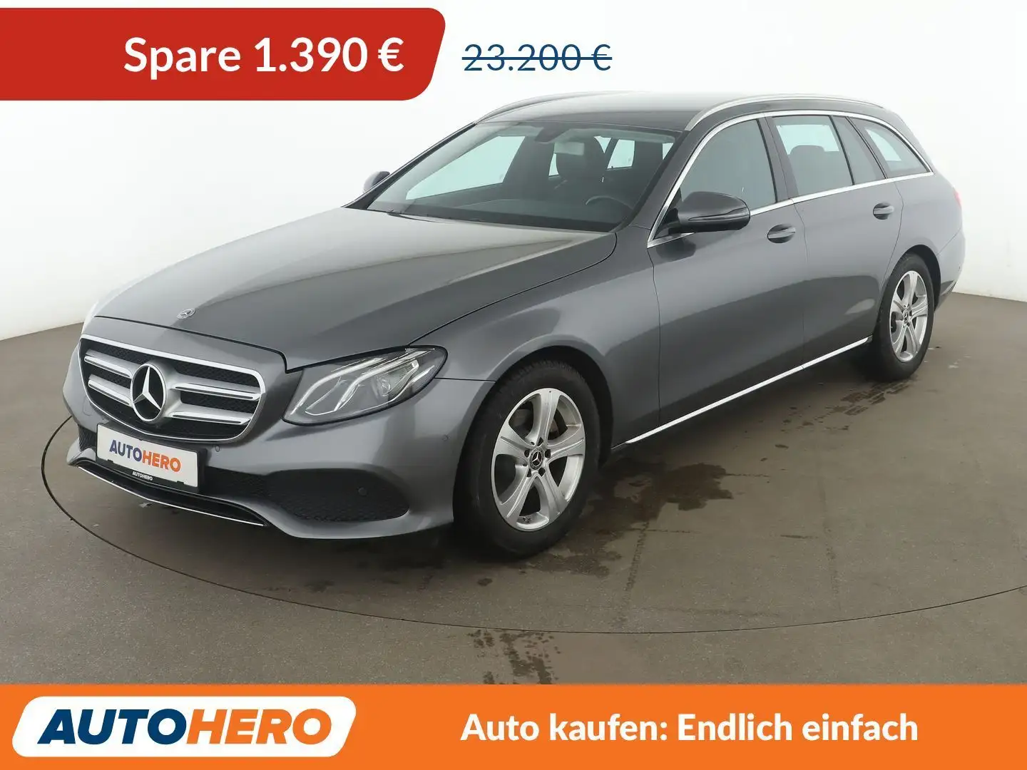 Mercedes-Benz E 200 E 200 T Avantgarde Aut. *NAVI*LED*TEMPO*PDC*SHZ* Gris - 1