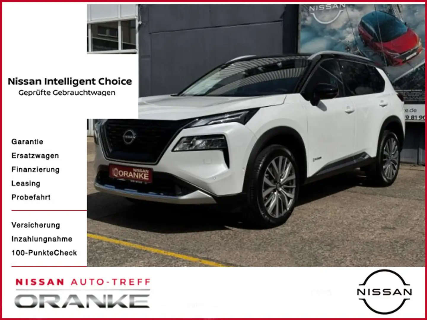 Nissan X-Trail 1.5 VC-T e-Power Tekna 20Zoll*PP*HUD Weiß - 1