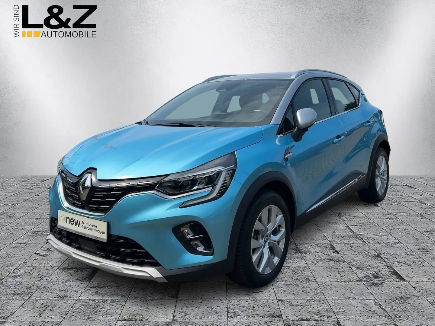 Renault Captur II 1.6 E-Tech Plug-in Hybrid 160 Intens Blau - 1