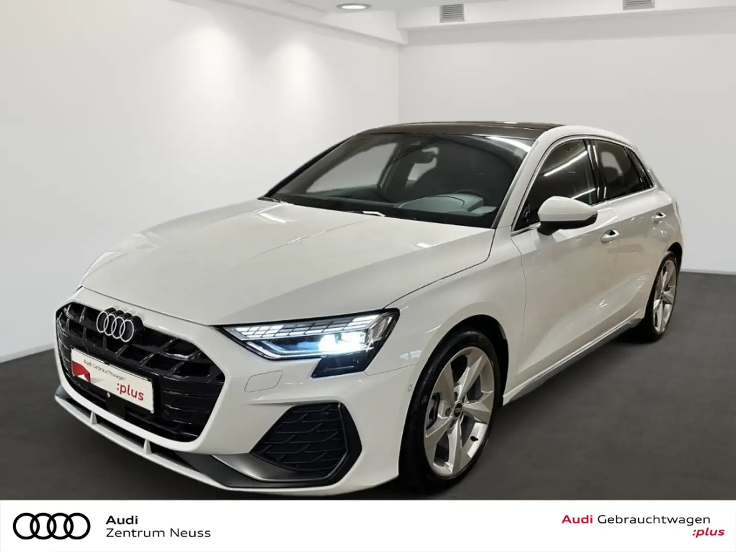 Audi A3 SB S line 35 TDI tronic Weiß - 2