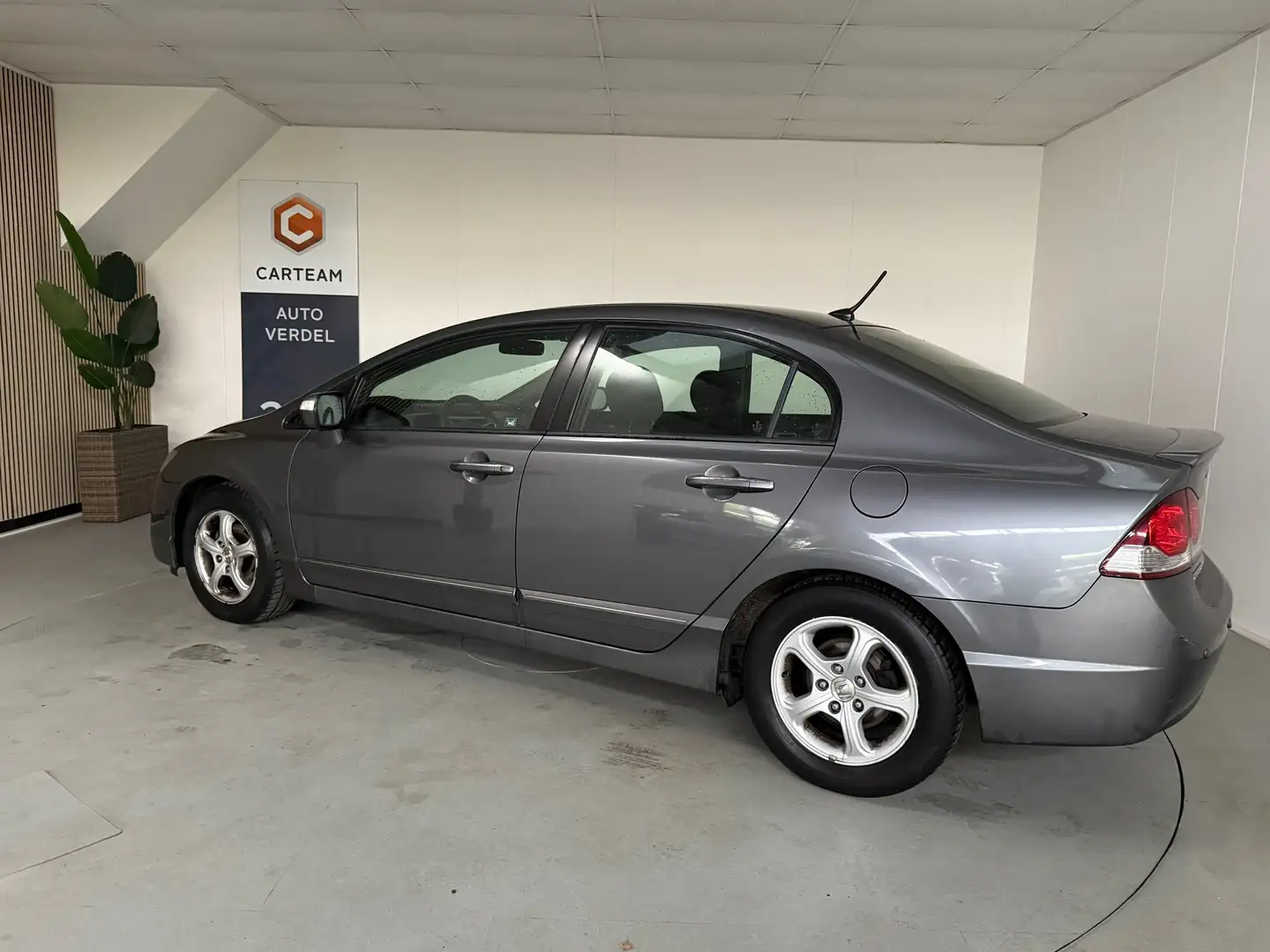 Honda Civic 1.3 Hybrid Elegance Airco, LMV, Automaat Gris - 2