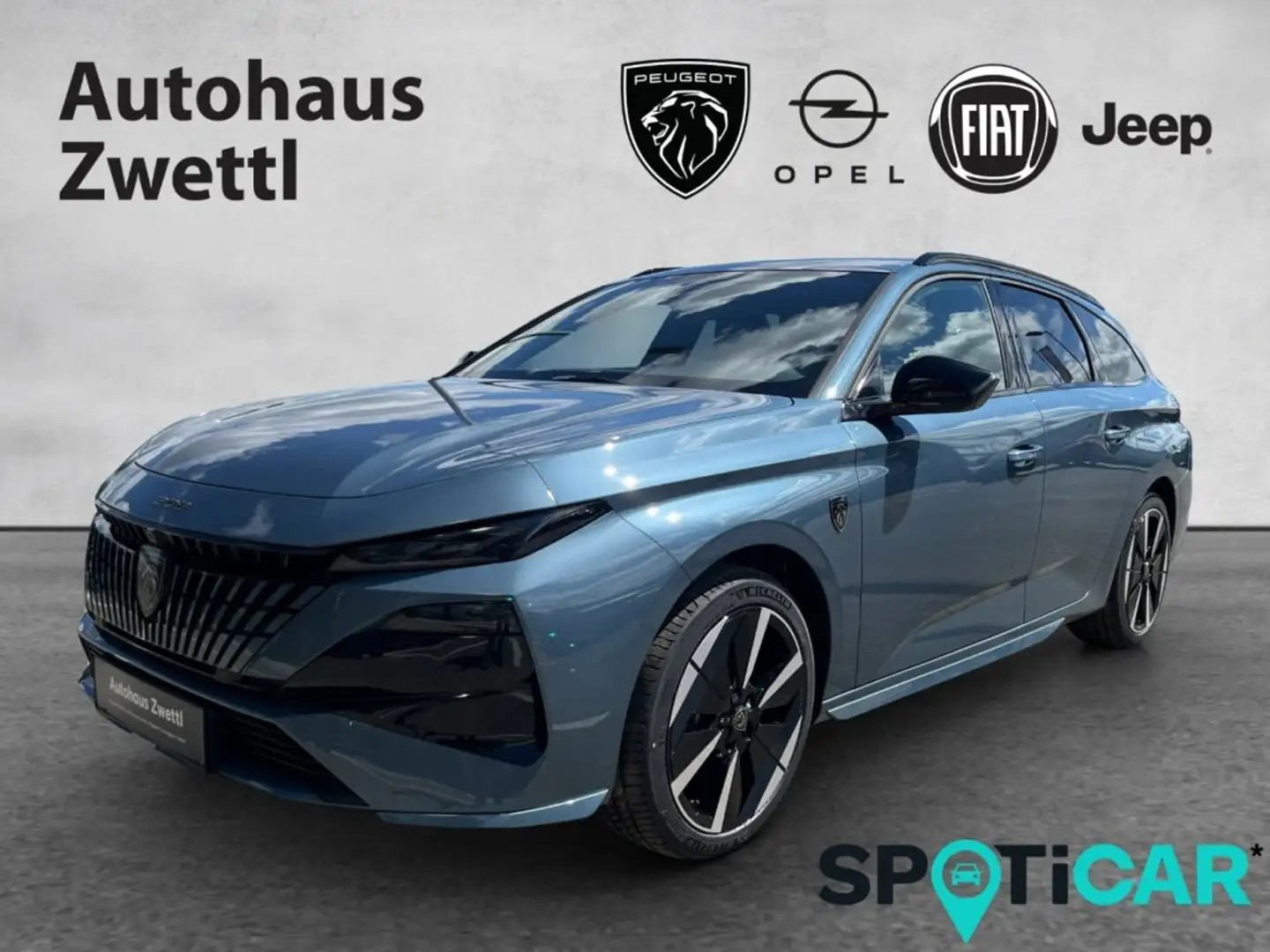 Peugeot 308 Neuer E-308 SW GT Elektromotor 156 58 kWh Blau - 1